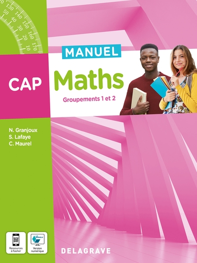 Maths CAP : groupements 1 et 2 : manuel