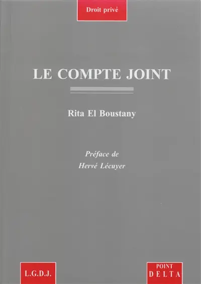 Le compte joint