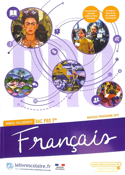 Français bac pro 2de : manuel collaboratif : nouveau programme 2029
