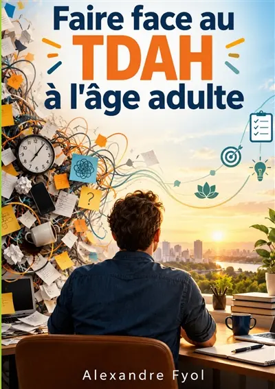 Faire face au TDAH à l'âge adulte : Guide pratique pour mieux gérer l'attention, la procrastination, les émotions, le temps et les relations au quotidien