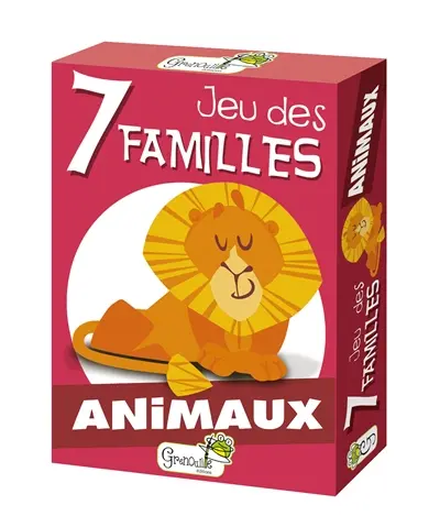 Animaux : jeu des 7 familles