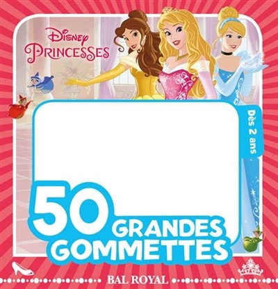 Disney princesses, 50 grandes gommettes Disney