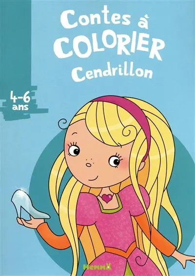 Contes à colorier : Cendrillon