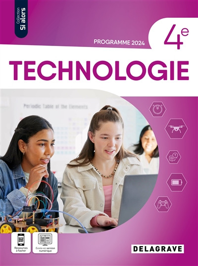 Technologie 4e : programme 2024