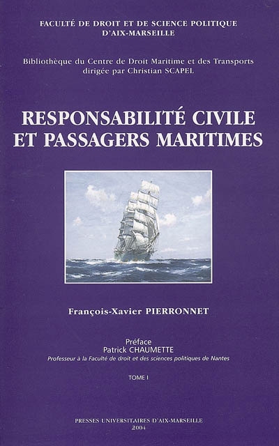 Responsabilité civile et passagers maritimes