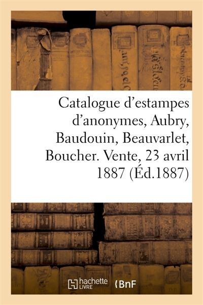 Catalogue d'estampes :...