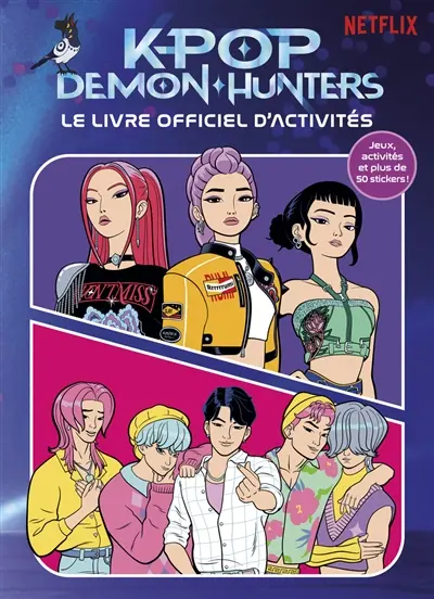 Kpop demon hunters : le livre d'activités officiel