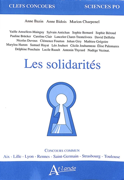 Sciences Po, concours commun : les solidarités