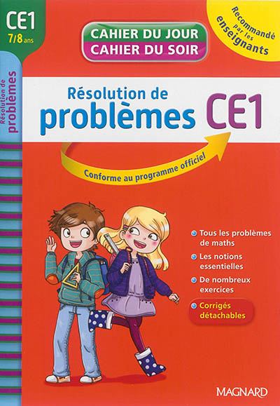 Résolution de problèmes CE1, 7-8 ans