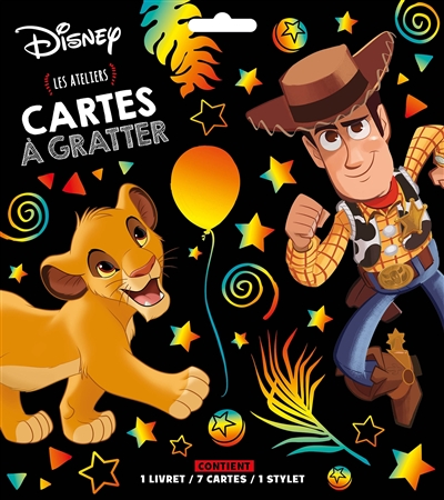 Disney : cartes à gratter : Simba
