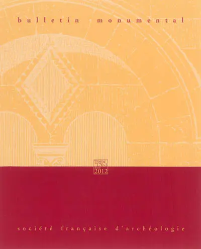 Bulletin monumental, n° 170-1
