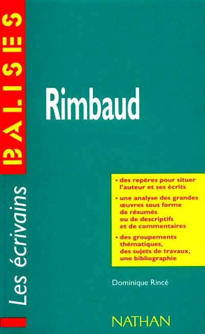 Rimbaud : résumés, commentaires critiques, documents complémentaires