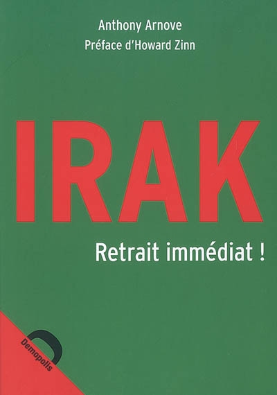 Irak : retrait immédiat !