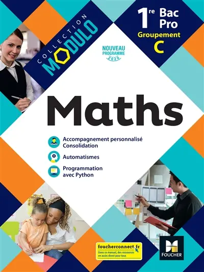 Maths 1re bac pro, groupement C : nouveau programme 2020