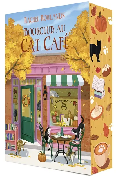 Bookclub au cat café