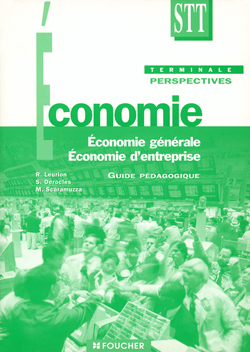Economie, terminale STT : économie générale, économie d'entreprise, guide pédagogique