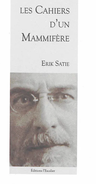 Les cahiers d'un mammifère : chroniques et articles publiés entre 1895 et 1924