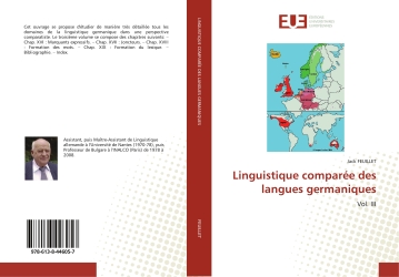 Linguistique comparée des langues germaniques : Vol. III