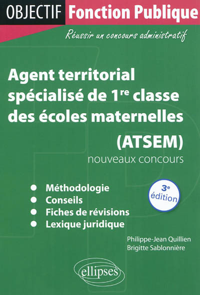 Agent territorial spécialisé de 1re classe des écoles maternelles (ATSEM) : nouveaux concours