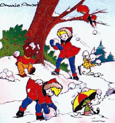 Titounet et Titounette. Vol. 8. C'est l'hiver