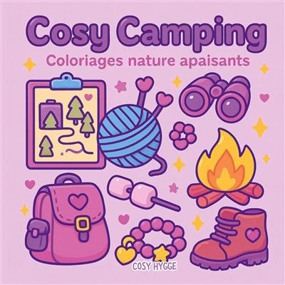 Cosy camping : Coloriages...