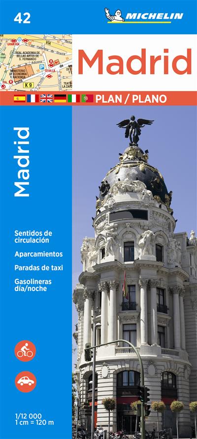 MADRID - PLANO E INDICE