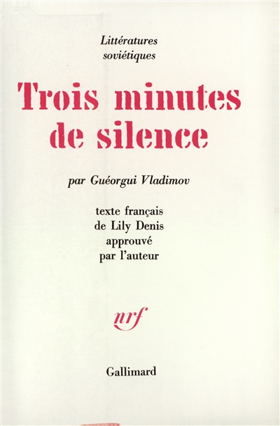 Trois minutes de silence