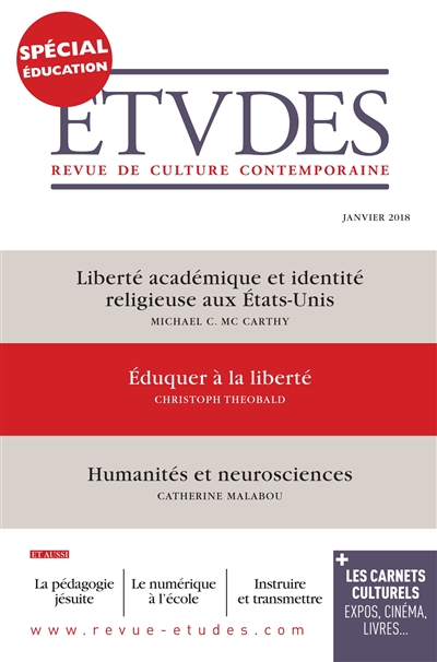 etudes, n° 4245