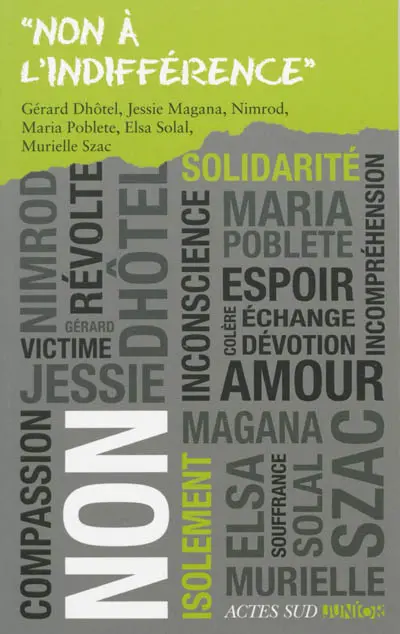 Non à l'indifférence