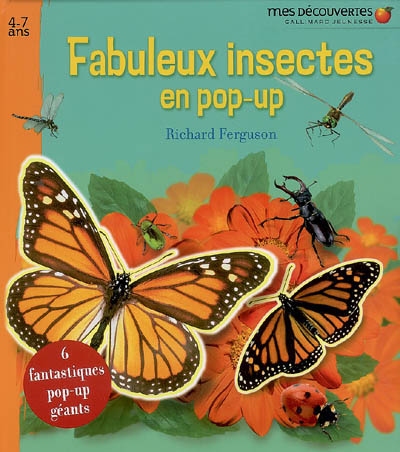 Fabuleux insectes en pop-up