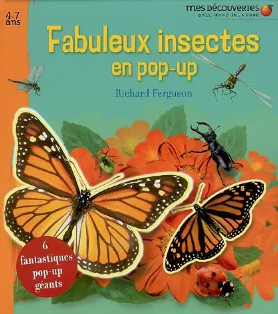 Fabuleux insectes en pop-up
