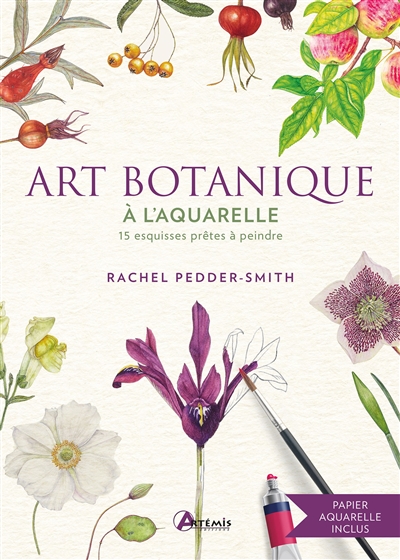 Art botanique à l'aquarelle : 15 esquisses prêtes à peindre
