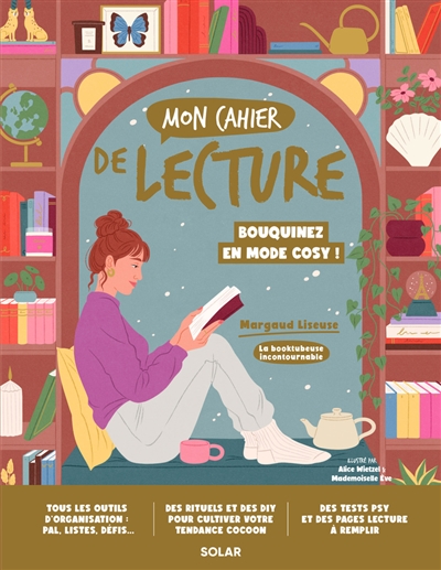 Mon cahier de lecture : collectionnez vos lectures cosy !