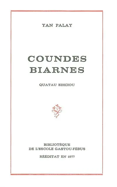 Coundes biarnés