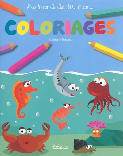 Au bord de la mer... : coloriages