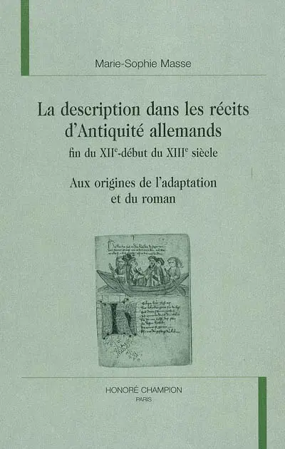 La description dans les récits d'Antiquité allemands (fin XIIe-début du XIIIe siècle)