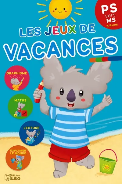 Les jeux de vacances : PS vers MS, 3-4 ans