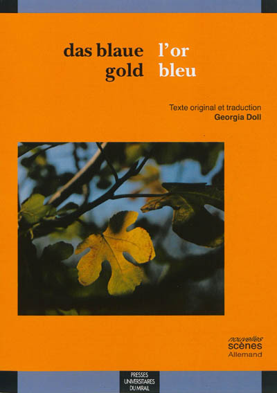couverture du livre Das blaue Gold. L'or bleu