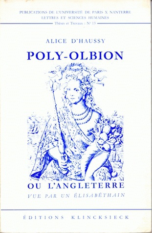 Poly-Oblion ou l'Angleterre vue par un Elisabéthain