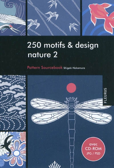 250 motifs et design nature 2 avec Cd-rom