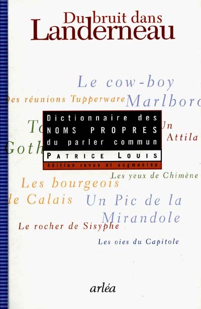 Du bruit dans Landerneau : dictionnaire des noms propres dans le parler commun