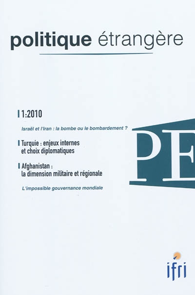 Politique étrangère, n° 1 (2010)