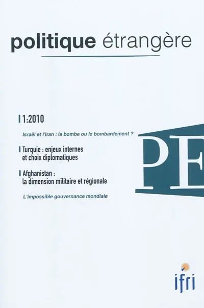 Politique étrangère, n° 1 (2010)