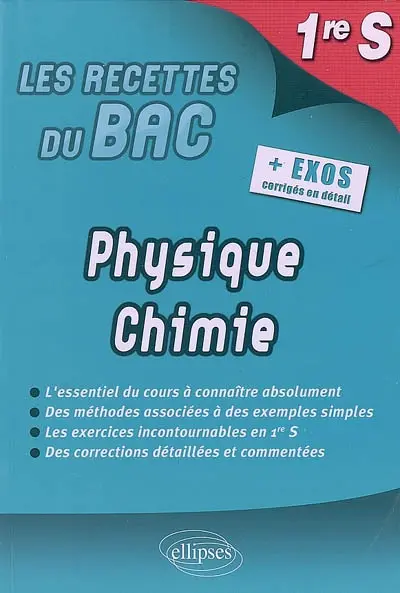 Physique chimie, première S