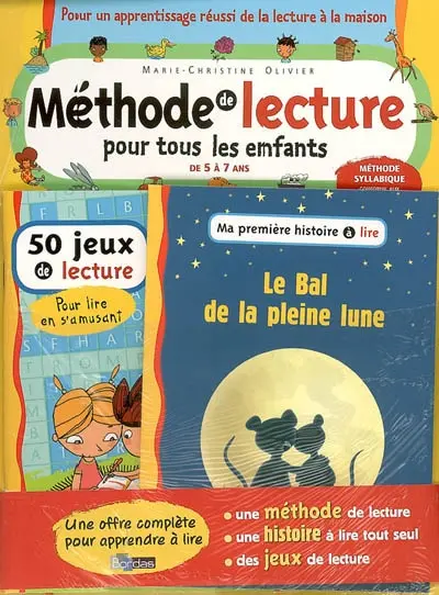 Méthode de lecture pour tous les enfants de 5 à 7 ans