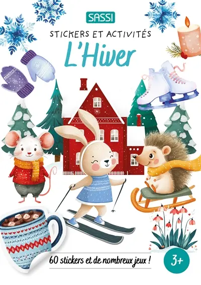 L'hiver : 60 stickers et de nombreux jeux !