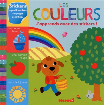 Les couleurs : j'apprends avec des stickers !