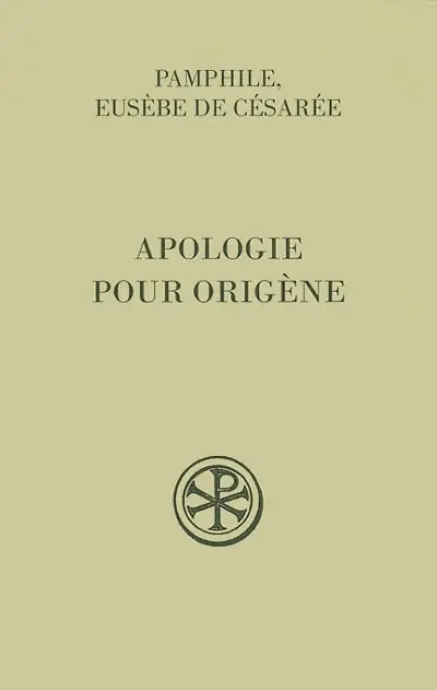 Apologie pour Origène. Vol. 2