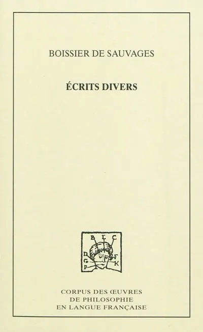 Ecrits divers