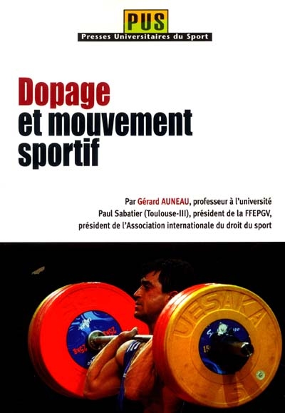 Dopage et mouvement sportif